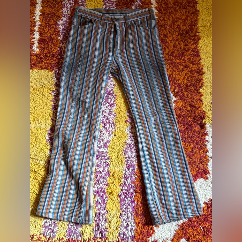 Levi's Big E Sta-Prest Multicolor Striped Pants